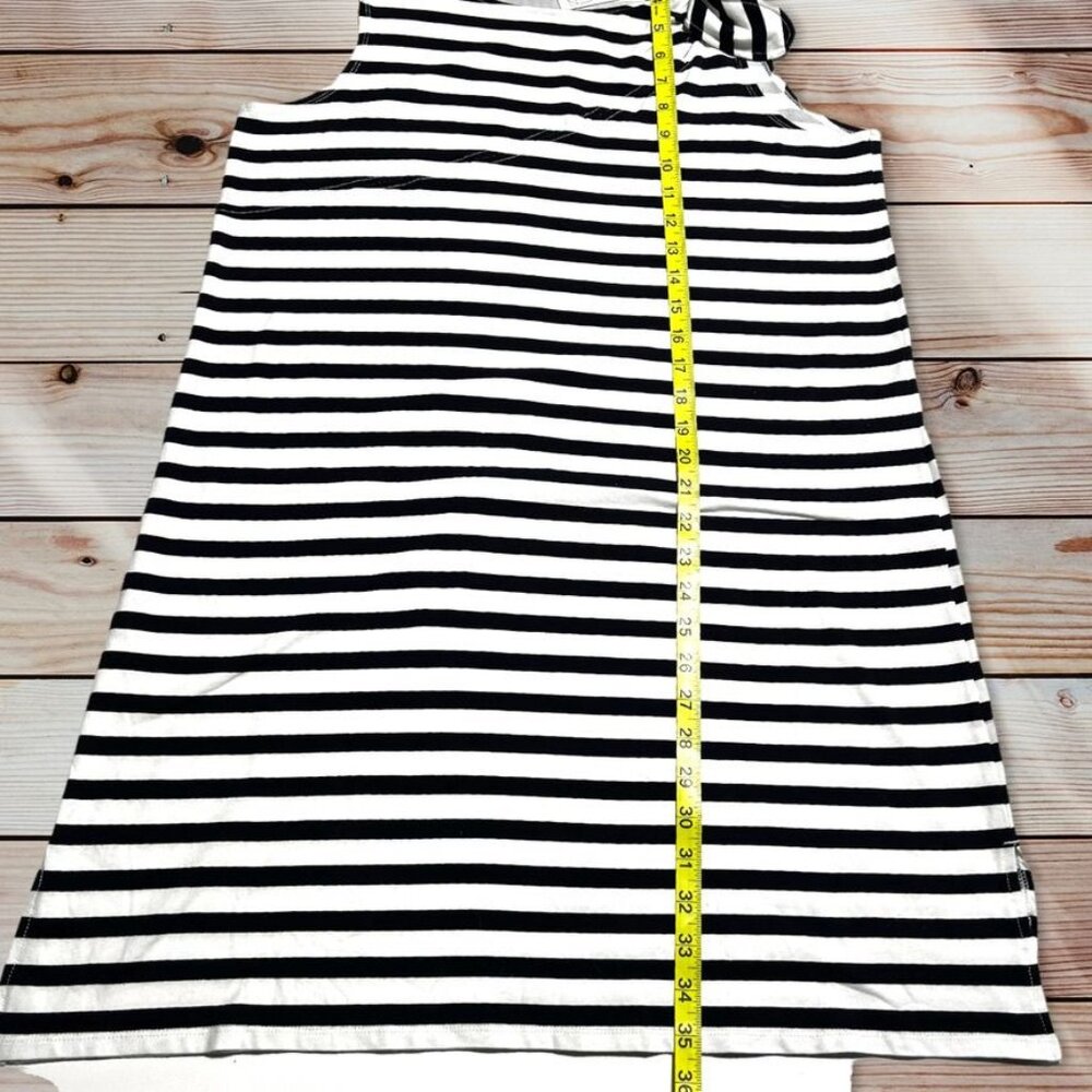 NWT Talbot's Navy and White Striped Dress Size Medium - Picture 4 of 7